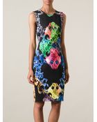 Versus Baroque Print Sheath Dress - Lyst