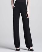 Donna Karan New York Luxe Comfort Jersey Pants - Lyst