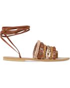 Lucky Brand Womens Blaire Flat Sandals - Lyst