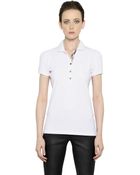 Burberry Brit Stretch Cotton Polo Shirt - Lyst