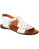 Chie Mihara Ebony Leather Sandals - Lyst