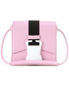 Christopher Kane Safety Buckle Leather Mini Shoulder Bag - Lyst