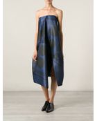 Stella McCartney Draped Dress - Lyst