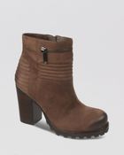 Sam Edelman Lug Sole Fowler Booties - Bloomingdale'S Exclusive - Lyst
