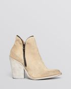 Jeffrey Campbell Pointed Toe Booties - 1964-Ki Side Zip High Heel - Lyst