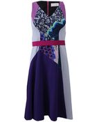 Peter Pilotto Racer Dress - Lyst