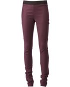 Ann Demeulemeester Skinny Trousers - Lyst