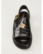 Versace Techno Sandal - Lyst