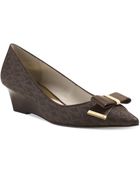 Michael Kors Michael Kiera Wedge Pumps - Lyst
