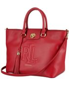 Lauren by Ralph Lauren Victoria Convertible Tote - Lyst