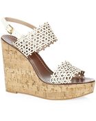 Tory Burch Daisy Wedges - Lyst