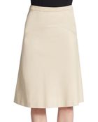 Valentino Roma Asymmetrical Seamed A-Line Skirt - Lyst