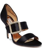 Badgley Mischka Tila Evening Sandals - Lyst