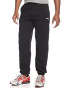 Puma Cuffed Fleece Drawstring Pants - Lyst