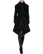 Donna Karan New York Leather/Jersey Leggings - Lyst