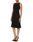 J. Mendel Sleeveless Silk Jersey Godet Dress - Lyst
