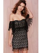 Nasty Gal Stone Cold Fox Iowa Lace Dress - Lyst