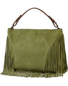 Lauren by Ralph Lauren Large Fringed Faulk Hobo - Lyst