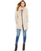 Kenneth Cole Snap-front Faux-fur Coat - Lyst