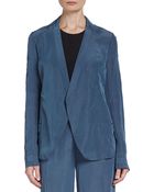 Donna Karan New York Relaxed Seam-Detailed Jacket - Lyst