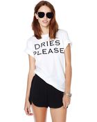 Nasty Gal Made in Hella Dries Please Tee - Lyst