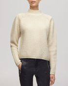 Whistles Sweater - Fashion Rib Knit Wool - Lyst