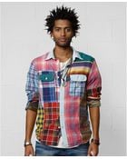 Denim & Supply Ralph Lauren Patchwork Shirt - Lyst