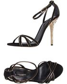 Dolce & Gabbana Sandals - Lyst