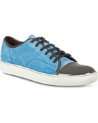 Lanvin Low-Top Basket Sneakers - For Men - Lyst