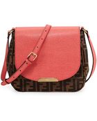 Fendi Zucca Small Crossbody Bag - Lyst
