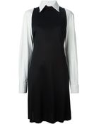 Gianfranco Ferre Vintage Colour Block Shirt Dress - Lyst
