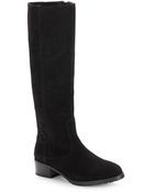 Donald J Pliner Bixbi Suede Tall Boots - Lyst