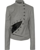 McQ by Alexander McQueen Herringbone Wool Jacket - Lyst