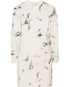 3.1 Phillip Lim Printed Cotton-Terry Mini Dress - Lyst