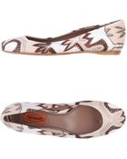 Missoni Ballet Flats - Lyst