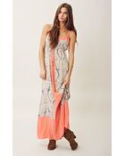 Gypsy 05 Silk Paisley Maxi Dress - Lyst