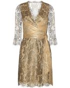 Diane von Furstenberg Elisabeth Lace Dress - Lyst