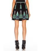Elle Sasson Teresa Woolblend Skirt - Lyst