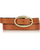 Isabel Marant Cary Leather Skinny Belt - Lyst
