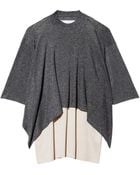 3.1 Phillip Lim Double Layer Sweater - Lyst