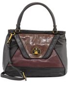 Elliott Lucca Cordoba Leather Satchel Bag - Lyst
