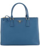 Prada Saffiano Double-Zip Executive Tote Bag - Lyst