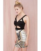 Nasty Gal Metal Future Dress - Lyst