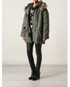 McQ by Alexander McQueen Buttoned Parka - Lyst
