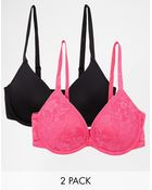 Marie Meili Two Pack Jude Deep Plunge Bra - Lyst