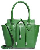 Michael Kors Miranda Extra-Small Leather Crossbody - Lyst