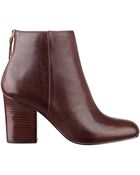 Nine West Genevieve Leather Or Suede Booties - Lyst