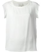 3.1 Phillip Lim Crepe Tank Top - Lyst