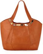Foley + Corinna Iron Horse Studded Leather Tote Bag - Lyst