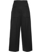 Alexander Wang Cotton Wool Twill High Waisted Pant - Lyst